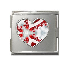 Christmas-background-tile-gifts Mega Link Heart Italian Charm (18mm) by Grandong