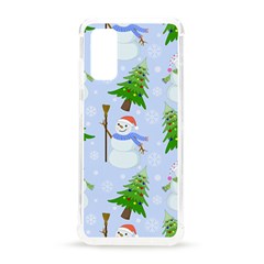 New Year Christmas Snowman Pattern, Samsung Galaxy S20 6 2 Inch Tpu Uv Case by Grandong