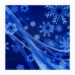 Christmas-card-greeting-card-star Medium Glasses Cloth (2 Sides) by Grandong