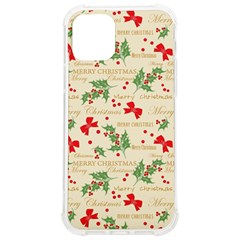 Christmas-paper-scrapbooking-- Iphone 12/12 Pro Tpu Uv Print Case by Grandong