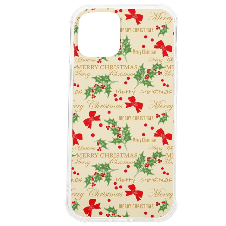 Christmas-paper-scrapbooking-- iPhone 12 Pro max TPU UV Print Case