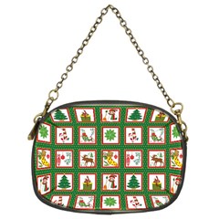 Christmas-paper-christmas-pattern Chain Purse (two Sides) by Grandong