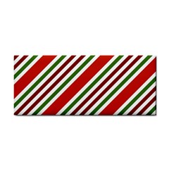 Christmas-color-stripes Hand Towel