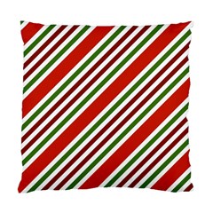 Christmas-color-stripes Standard Cushion Case (Two Sides)