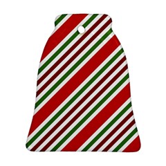 Christmas-color-stripes Ornament (Bell)