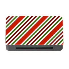 Christmas-color-stripes Memory Card Reader with CF