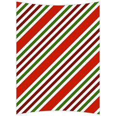 Christmas-color-stripes Back Support Cushion