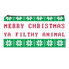 Merry Christmas Ya Filthy Animal Pencil Case
