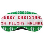 Merry Christmas Ya Filthy Animal Sleep Mask Front