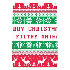 Merry Christmas Ya Filthy Animal Removable Flap Cover (S)