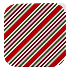 Christmas-color-stripes Stacked food storage container