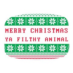 Merry Christmas Ya Filthy Animal Mini Square Pill Box