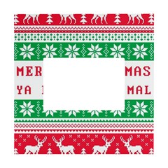 Merry Christmas Ya Filthy Animal White Box Photo Frame 4  x 6 