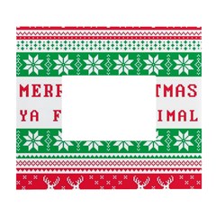 Merry Christmas Ya Filthy Animal White Wall Photo Frame 5  x 7 