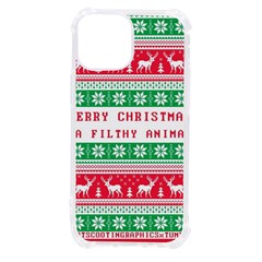 Merry Christmas Ya Filthy Animal iPhone 13 mini TPU UV Print Case