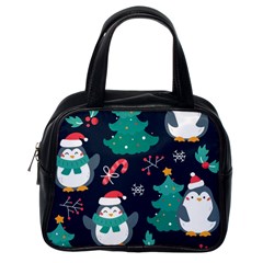 Colorful-funny-christmas-pattern      - Classic Handbag (one Side)