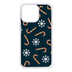 Christmas-seamless-pattern-with-candies-snowflakes Iphone 13 Pro Tpu Uv Print Case
