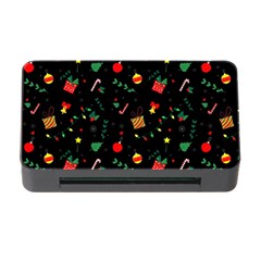 Christmas Pattern Texture Colorful Wallpaper Memory Card Reader With Cf