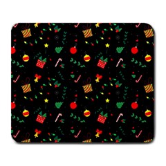 Christmas Paper Stars Pattern Texture Background Colorful Colors Seamless Copy Large Mousepad