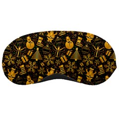 Christmas Background Seamless Pattern Pattern Sleep Mask by Grandong