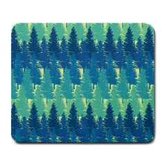 Christmas Trees Pattern Digital Paper Seamless Large Mousepad by Grandong