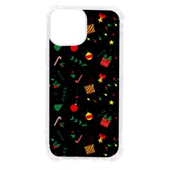 Christmas Pattern Texture Colorful Wallpaper Iphone 13 Mini Tpu Uv Print Case