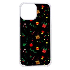Christmas Pattern Texture Colorful Wallpaper Iphone 13 Pro Max Tpu Uv Print Case by Grandong
