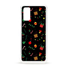 Christmas Paper Stars Pattern Texture Background Colorful Colors Seamless Copy Samsung Galaxy S20 6 2 Inch Tpu Uv Case by Grandong