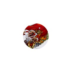 Funny Santa Claus Christmas 1  Mini Buttons by Grandong
