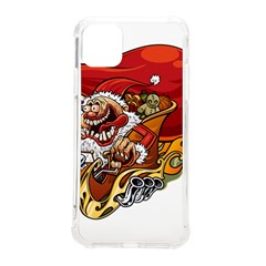 Funny Santa Claus Christmas Iphone 11 Pro Max 6 5 Inch Tpu Uv Print Case by Grandong