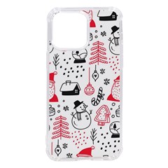 Christmas-themed-seamless-pattern Iphone 14 Pro Max Tpu Uv Print Case by Grandong