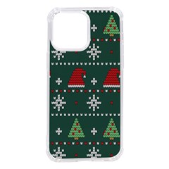 Beautiful-knitted-christmas-pattern -- Iphone 14 Pro Max Tpu Uv Print Case
