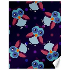 Owl-pattern-background Canvas 18  X 24  by Grandong