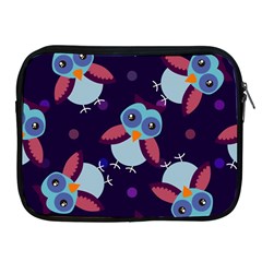 Owl-pattern-background Apple Ipad 2/3/4 Zipper Cases by Grandong