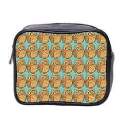 Owl Bird Cartoon Mini Toiletries Bag (two Sides) by Grandong