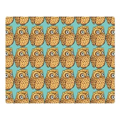 Owl Bird Cartoon Premium Plush Fleece Blanket (large) by Grandong