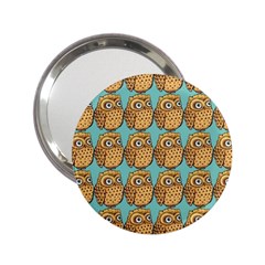 Owl Bird Pattern 2 25  Handbag Mirrors by Grandong