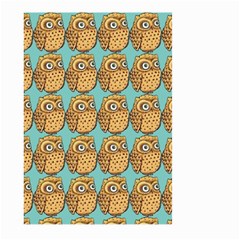 Owl Bird Pattern Large Garden Flag (two Sides) by Grandong