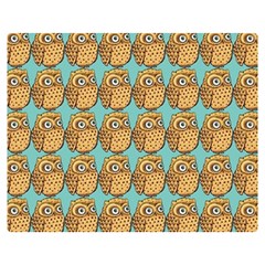 Owl Bird Pattern Premium Plush Fleece Blanket (medium) by Grandong