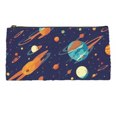 Space Galaxy Planet Universe Stars Night Fantasy Pencil Case by Grandong