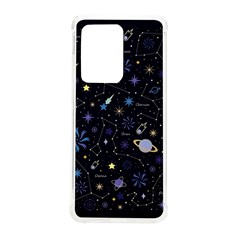 Starry Night  Space Constellations  Stars  Galaxy  Universe Graphic  Illustration Samsung Galaxy S20 Ultra 6 9 Inch Tpu Uv Case by Grandong