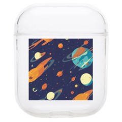 Space Galaxy Planet Universe Stars Night Fantasy Airpods 1/2 Case by Grandong