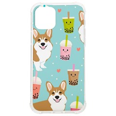 Welsh Corgi Boba Tea Bubble Cute Kawaii Dog Breed Iphone 12/12 Pro Tpu Uv Print Case by Grandong