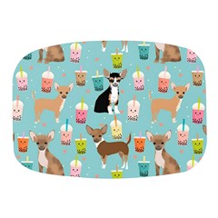 Chihuahua Bubble Kawaii Boba Tea Cute Dog Mini Square Pill Box by Grandong