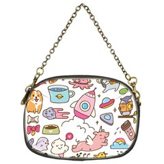 Set-kawaii-doodles -- Chain Purse (one Side)