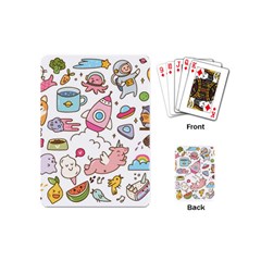 Set-kawaii-doodles -- Playing Cards Single Design (mini) by Grandong