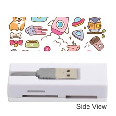 Set-kawaii-doodles -- Memory Card Reader (stick) by Grandong