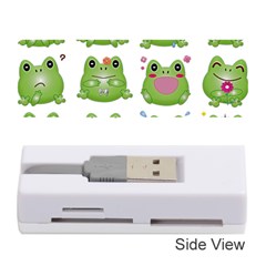 Kawaii-frog-rainy-season-japanese Memory Card Reader (stick) by Grandong