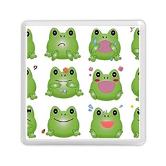 Kawaii-frog-rainy-season-japanese Memory Card Reader (square) by Grandong