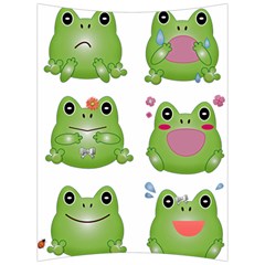 Kawaii-frog-rainy-season-japanese Back Support Cushion by Grandong